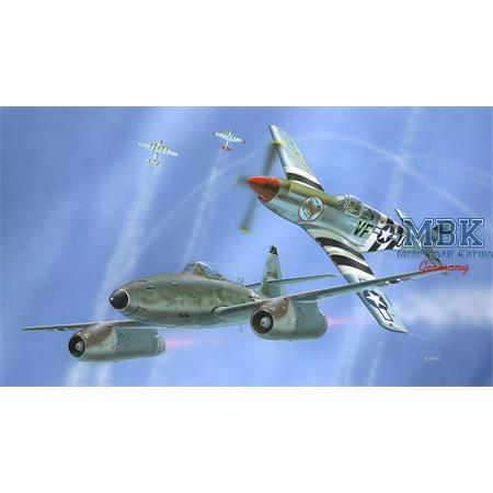 Combat Set Messerschmitt Me 262 & P-51B Mustang