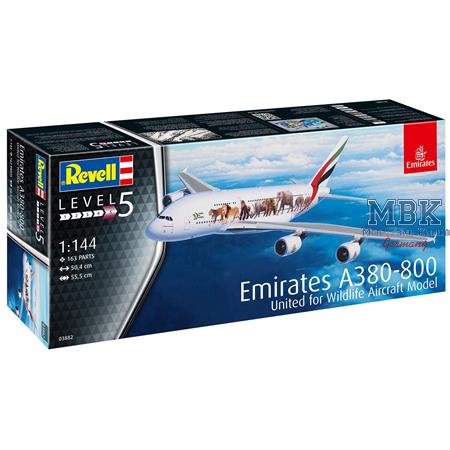 Airbus A380-800 Emirates "Wild Life"