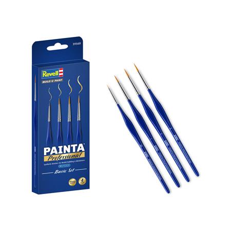 PAINTA Professional - Basic Set-4 Pack Synt.Pinsel