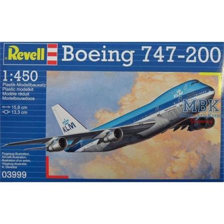 Boeing 747-200 "KLM" 1:450