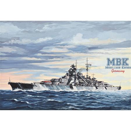 Battleship Bismarck 1:700