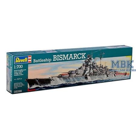 Battleship Bismarck 1:700