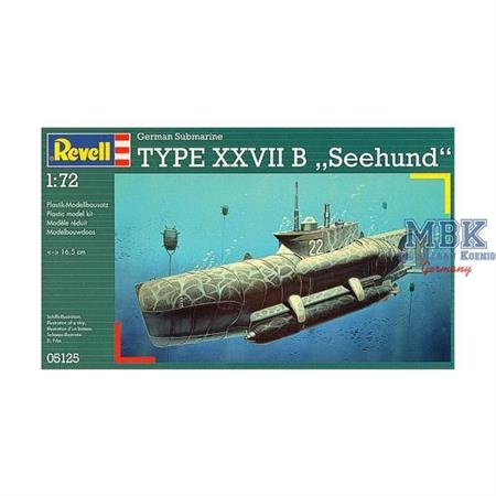 German Submarine Type XXVIIB "Seehund"