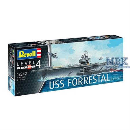 USS FORRESTAL (CVA-59) 1:542