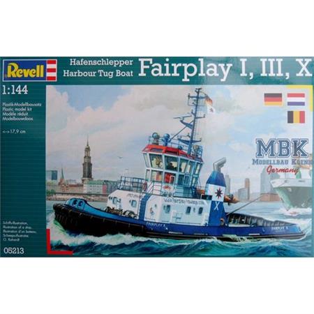 Hafenschlepper / Harbour Tug Boat Fairplay I,III,X