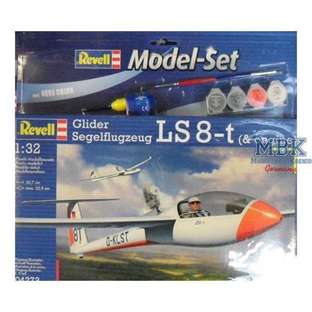Segelflieger LS-8t mit Motor Modell Set