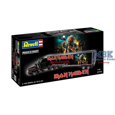 Iron Maiden Tour Truck & Trailer 50th Anniversary