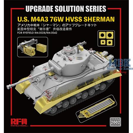 M4A3 (76)W HVSS Sherman upgrade solution