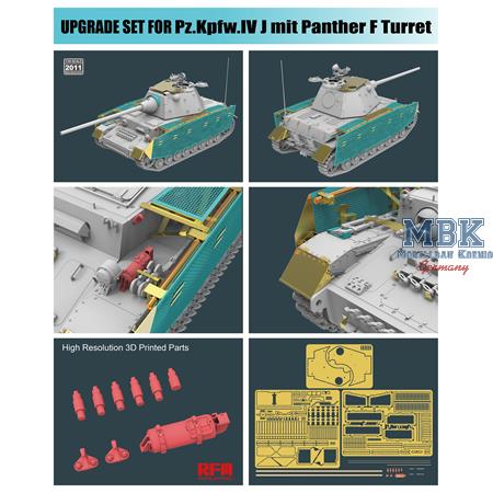 Pz.Kpfw.IV J mit Panther F Turret upgrade solution