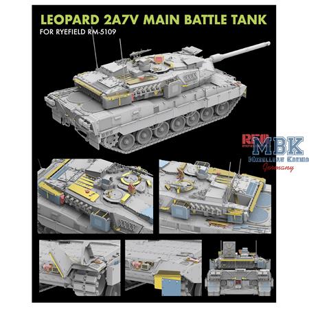 Upgrade set for 5109 Leopard 2A7V