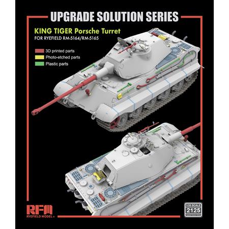 Upgrade set for King Tiger Porsche RFM5164, -5165