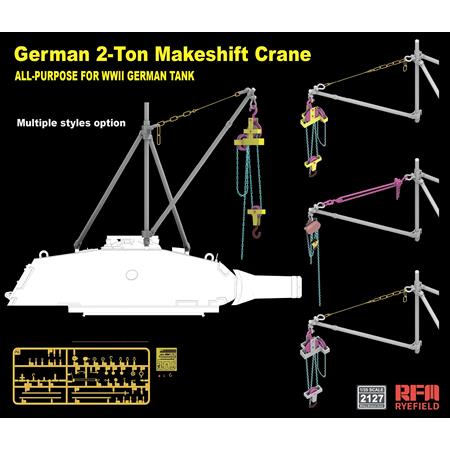 German 2-ton Makeshift Crane all-purpose