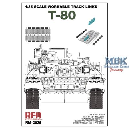 T-80 Workable Track Links