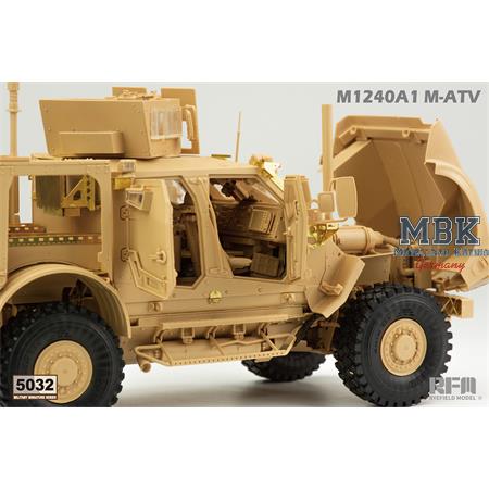 U.S MRAP All Terrain Vehicle M1240A1 M-ATV