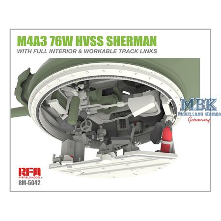 M4A3E8 (76)W HVSS Sherman w/ full interior