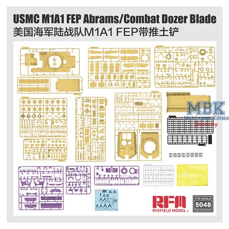 M1A1 FEP Abrams / Combat Dozer Blade