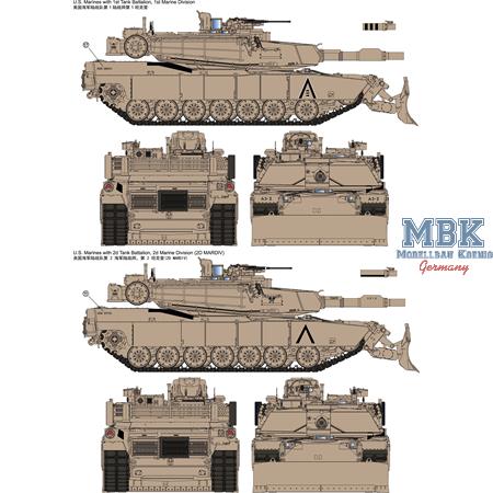 M1A1 FEP Abrams / Combat Dozer Blade