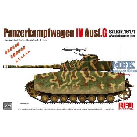 Panzer IV Ausf. G w/ workable track links