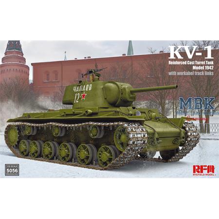 KV-1 Model 1942 Reinforced Cast Turret Tank