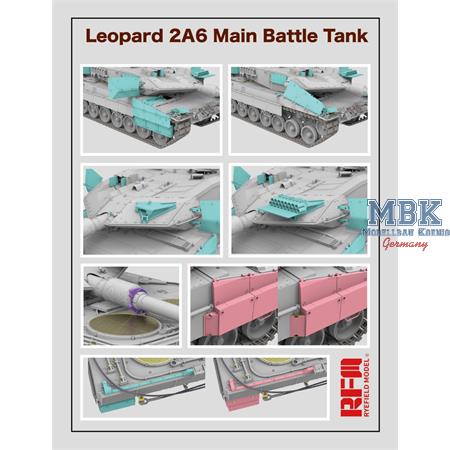 Leopard 2 A6 with workable track