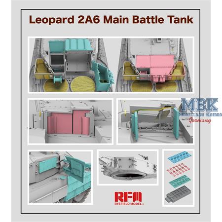 Ukrainian Leopard 2 A6 w/ workable track - Limited