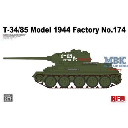 T-34 / 85 Model 1944 Factory No. 174