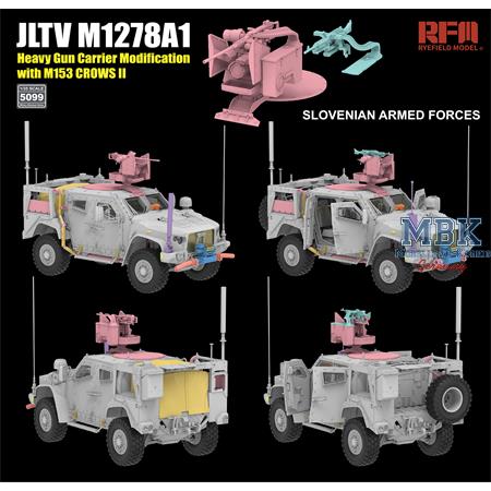 JLTV M1278A1 (HGC) with M153 CROWS II 2in1