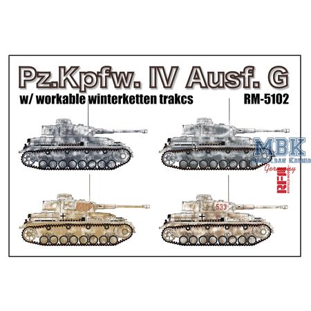 Pz.Kpfw. IV Ausf. G w/workable WINTERKETTEN tracks