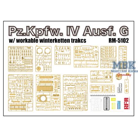 Pz.Kpfw. IV Ausf. G w/workable WINTERKETTEN tracks