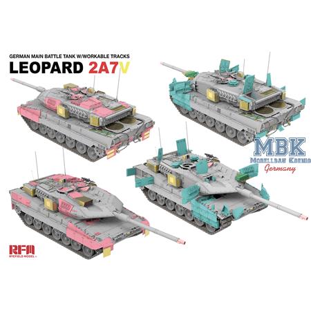 German Leopard 2 A7V Main Battle Tank