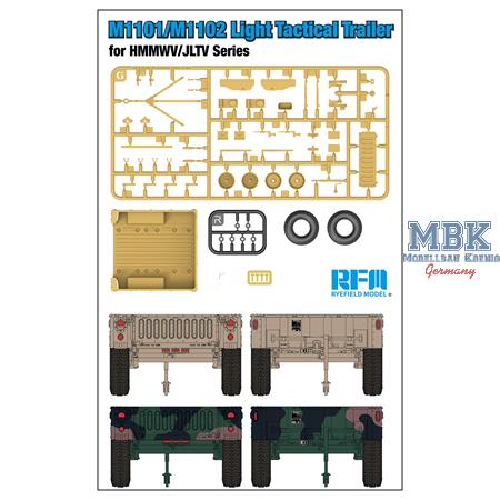 M1101/M1102 Light Tactical Trailer for HMMWV/JLTV