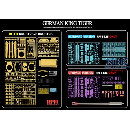 Sd.Kfz.182 Tiger Ausf.B King Tiger (STANDARD V.)