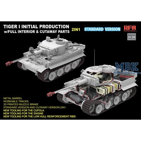 Tiger I initial prod. interior-cutaway (STANDARD)