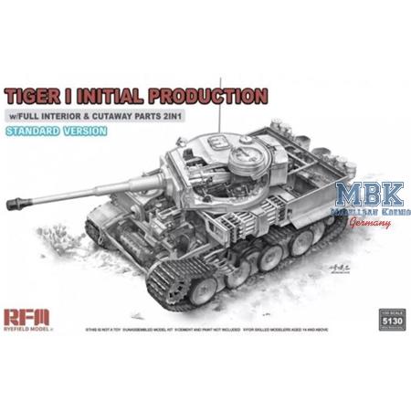 Tiger I initial prod. interior-cutaway (STANDARD)