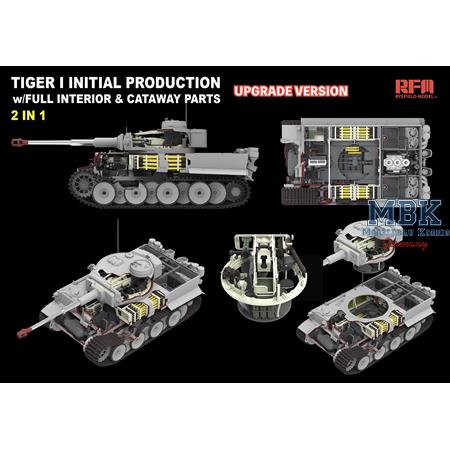 Tiger I initial prod. interior-cutaway (UPGRADE)