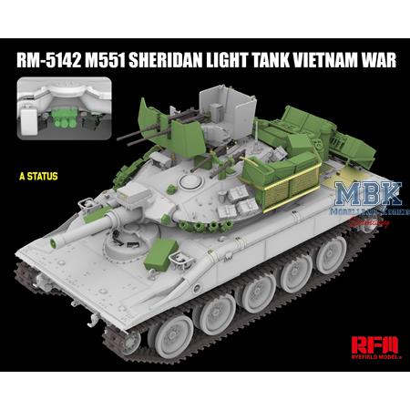 M551 Sheridan Light Tank "Vietnam War"