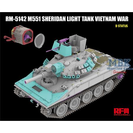 M551 Sheridan Light Tank "Vietnam War"