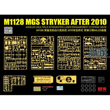 M1128 MGS Stryker After 2010 w/MILES gear