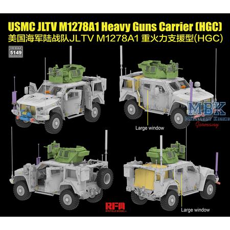 USMC JLTV M1278A1 Heavy Guns Carrier (HGC)