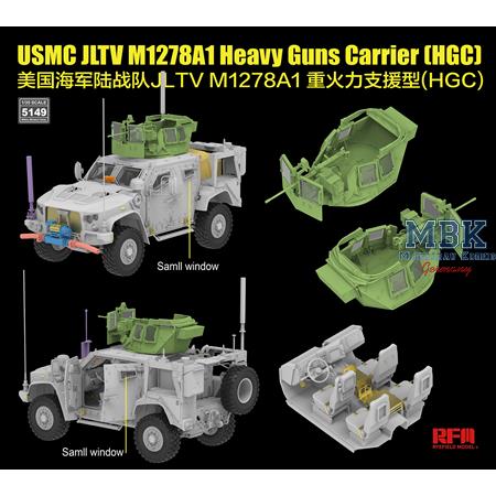 USMC JLTV M1278A1 Heavy Guns Carrier (HGC)