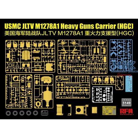 USMC JLTV M1278A1 Heavy Guns Carrier (HGC)