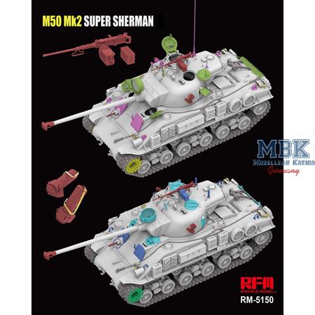 M50 Mk.2 Super Sherman (M4A4) STANDARD VERSION