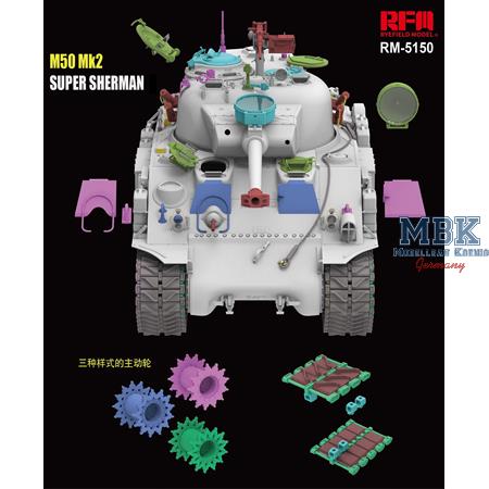 M50 Mk.2 Super Sherman (M4A4) STANDARD VERSION