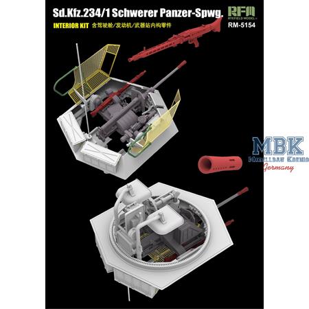 Sd.Kfz. 234/1 schwerer Pz.Spähwagen FULL INTERIOR