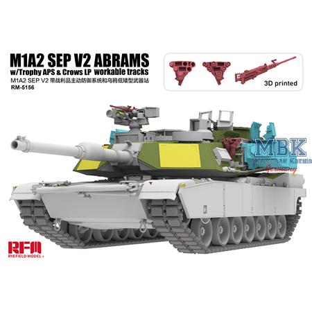 M1A2 SEP V2 ABRAMS w/Trophy APS & Crows LP/w.track