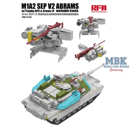 M1A2 SEP V2 ABRAMS w/Trophy APS & Crows LP/w.track