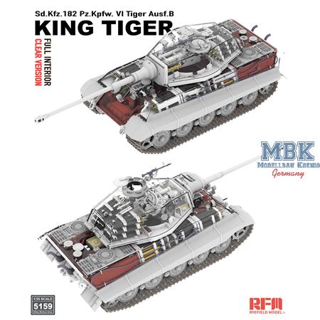 Tiger Ausf.B "King Tiger" Clear Version, INTERIOR