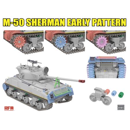 M50 Sherman early pattern DEGEM ALEPH/DEGEM BETH