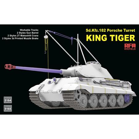 Porsche Turret King Tiger w/2T crane