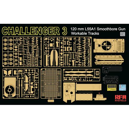 Challenger 3 120mm L55A1 Smoothbore Gun